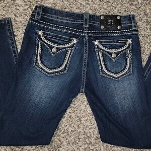 Miss Me Signature Rise Bootcut Jeans – Size 29 – Style MW540684